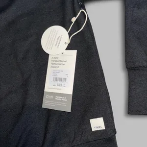 Vuori Granite Funnel Neck Pullover Sweater Sweatshirt Heather Black Soldout S thumbnail 10