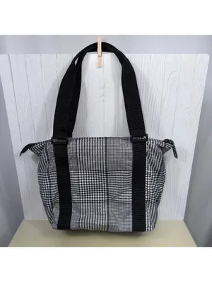 Lauren Ralph Lauren Houndstooth Plaid Tote Bag thumbnail 8