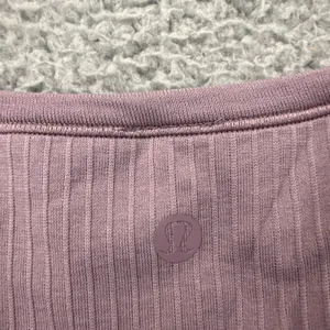 Lululemon Ebb to Street Cropped Racerback Tank Top Lavender Lux Women's 12 thumbnail 3