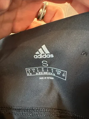 adidas Black Athletic Leggings Size Small - C70-028 thumbnail 4