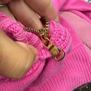 Y2K Lauren Ralph Lauren Womens Pink Half Zip‎ Mock Neck Pullover Sweater Size MD thumbnail 9