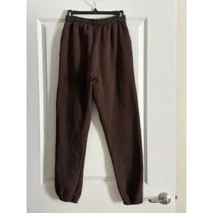 American Apparel Brown Sweatpants Lightning Bolt ReFlex Fleece Joggers Small thumbnail 3