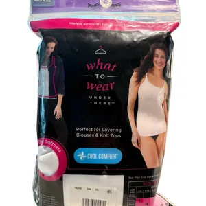 Maidenform Flexees Women's Cool Confort White Shaping Camisole - 2XL thumbnail 2