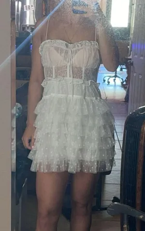 For Love & Lemons Jules Mini Dress thumbnail 6