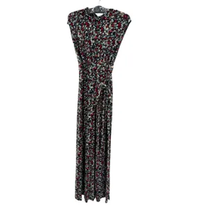 Free People Vibe Check‎ floral jumpsuit tie waist and back sz XS thumbnail 7