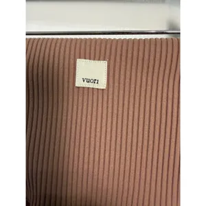 Vuori Rib‎ Studio Leggings Mahogany Brown High Rise Ribbed Waistband Yoga Pants thumbnail 2