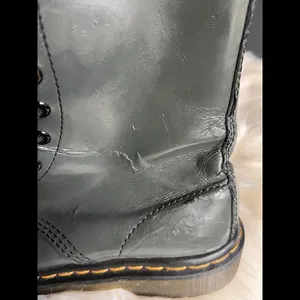 Dr. Martens Gray Patent Leather Lace -up 1460 boots size 8 thumbnail 4