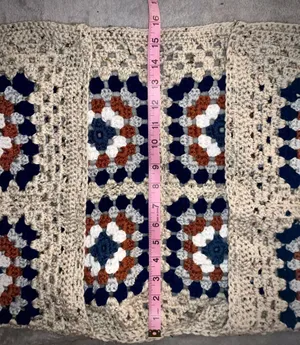 Handmade crochet cropped cardigan  thumbnail 6