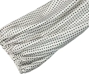 Adrianna Papell Large Top Polka Dot 3/4 Balloon Sleeves Keyhole Neck Multi thumbnail 2