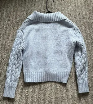 Cropped Sweater Blue thumbnail 3