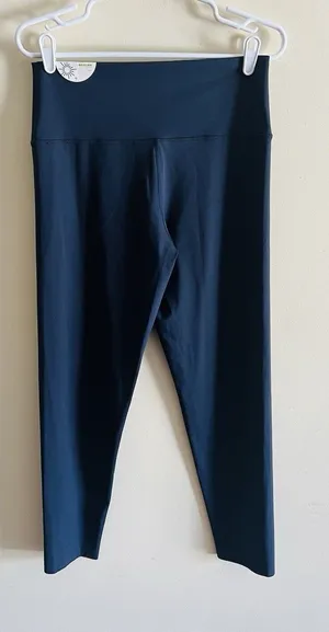 Aerie‎ Offline Goals Leggings Size XL 7/8 Hi-Rise Stretch Navy Blue NWT thumbnail 1