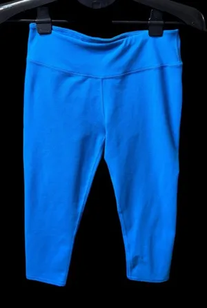 Fabletics blue Cropped Athletic Compression Leggings Size xsmall thumbnail 1