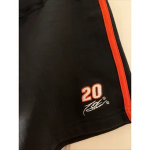 Vintage Tony Stewart #20 CHASE Authentics NASCAR Shorts Black Orange Womens L thumbnail 5