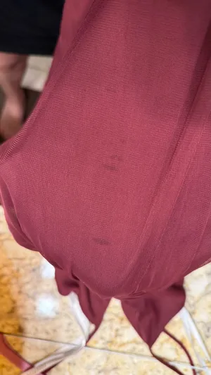 David’s Bridal Burgundy Bridesmaid Formal Dress thumbnail 7