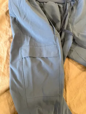Calia by Carrie Navy Blue Cuffed Cargo Joggers thumbnail 3