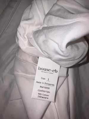 NEW HOUSE OF CB Samaria Corset Fit & Flare white Mini Dress sz S thumbnail 7