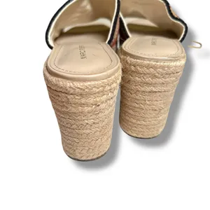 Marc Fisher Lannia Platform‎ Sandal Espadrille Slip-On Size 9 boho resort thumbnail 6