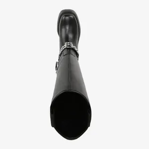 NEW Circus NY by Sam Edelman Hayes Women's Black Leather Stud Motorcycle Boot thumbnail 3