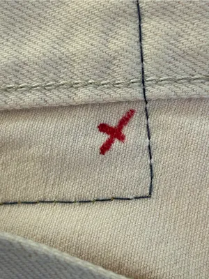Levi’s 501 button fly Vintage peach pink denim jeans size 26” x 31.5” red tab thumbnail 8