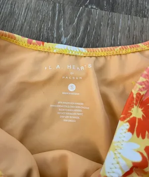 LA Hearts Bikini Bottom Floral thumbnail 2