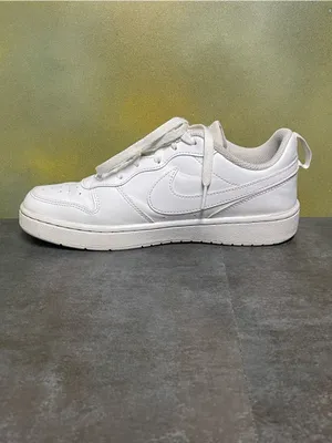 Nike Court Vision Women's Low-Top White Sneakers Size 7.5-8 thumbnail 12
