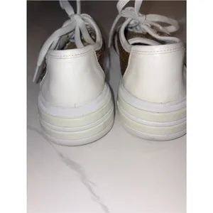GEOX gold glitter leather sneakers 8 thumbnail 5
