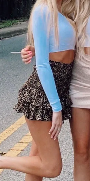 Leopard / cheetah skirt  thumbnail 4