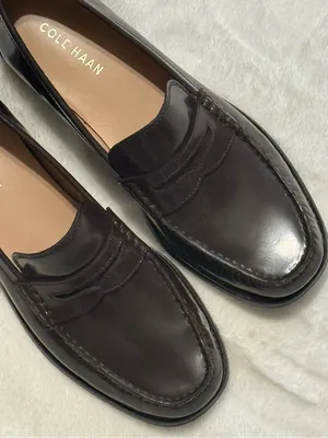 Cole Haan Women's Lana Lux Penny Remastered Loafers in Dark Brown Leather thumbnail 4