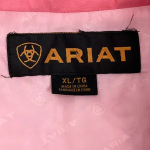 Ariat Women's XL Pink Softshell Vest Wind Water Resistant Equestrian Team Logo thumbnail 7