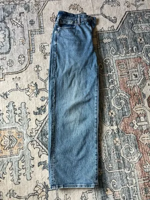 Madewell curvy wide leg jeans thumbnail 7
