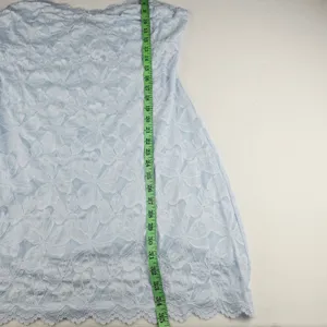 Anthropologie‎ Mare Mare NWT Light Blue Lace Mini Dress XL Sleeveless XL thumbnail 12