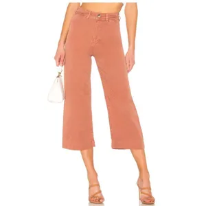 Free People Patti Crop Pants In Rose Size 26 thumbnail 3