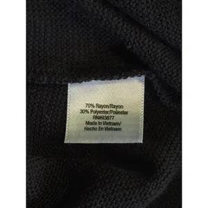 Ana Black Sparkle Scoop Neck Size‎ M Short Cap Sleeve Top Soft thumbnail 6