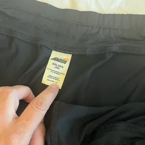 Avia Women's Running Athletic Shorts Black XXL Zippered Pockets thumbnail 3