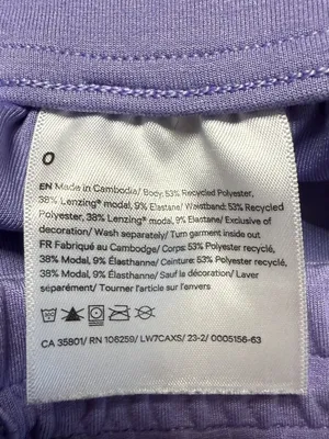 Lululemon Softstreme High-Rise Short 4" Womens 0 Dark Lavender Purple Active Gym thumbnail 11