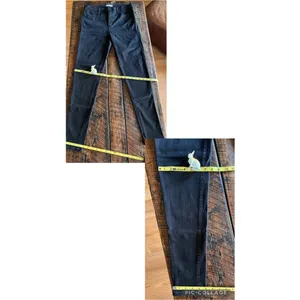 Madewell 10 inch high riser skinny skinny jeans in black color size 32 tall thumbnail 6