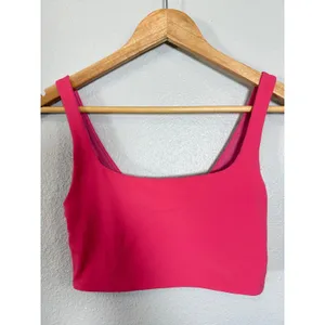 Lululemon Pink‎ Square Neck Sports Bra Size 4 thumbnail 5