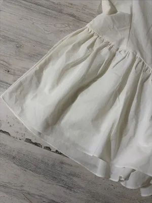 LeLe Brady Corset Mini Romper. Off White thumbnail 5