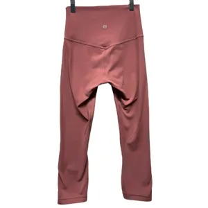 Lululemon Align High Rise Crop Pants 21" Leggings Rose Pink Women Sz‎ 4 Athletic thumbnail 2