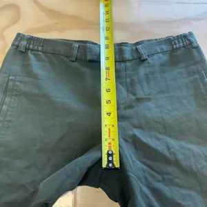 Stephan Schneider Women's Linen Blend European Dark Green Capris Pants Sz‎ 4 thumbnail 9