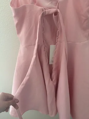 Mini dress Pink Size 6 thumbnail 3