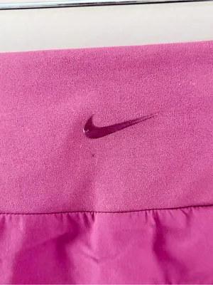 Nike Dri-FIT Bliss Mid Rise 7/8 Joggers Pink Magenta Womens Athletic Pants Med thumbnail 3