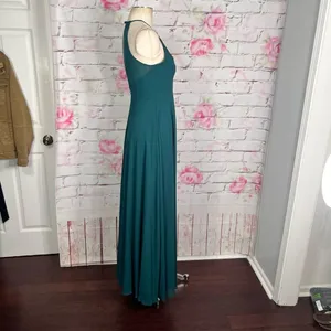 Lulu’s NWT Night of Romance Emerald Green Sleeveless Maxi Dress thumbnail 9