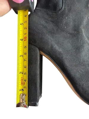 EXPRESS Pull On Black Knee High Stretch Boots Size 8 NEW NWT thumbnail 6