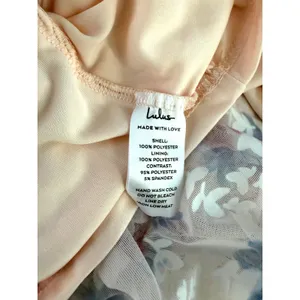 Lulus Flirtatious Radiance Blush Pink Floral Mesh Bustier Midi Dress thumbnail 11