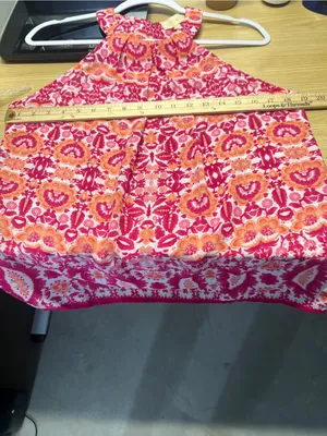 Lucy & Laurel Pink Floral Halter Neck Sleeveless‎ Top thumbnail 13