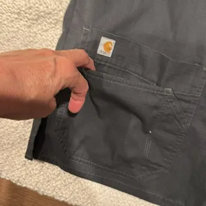 Carhartt Black Scrub Top Womens Small Gray thumbnail 3