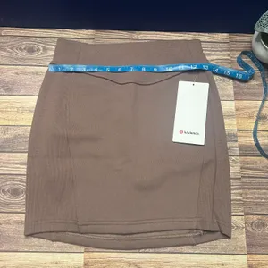 Lululemon Scuba High Rise Mini Skirt NWT Size XS (TPTC) LW8ALSS thumbnail 7