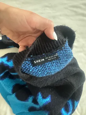 Blue flame sweater  thumbnail 2