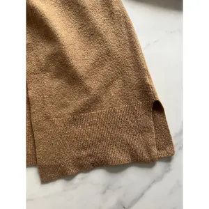 Madewell Cozy Walker Merino Wool Alpaca long Cardigan Tan Small Chic Minimalist thumbnail 9